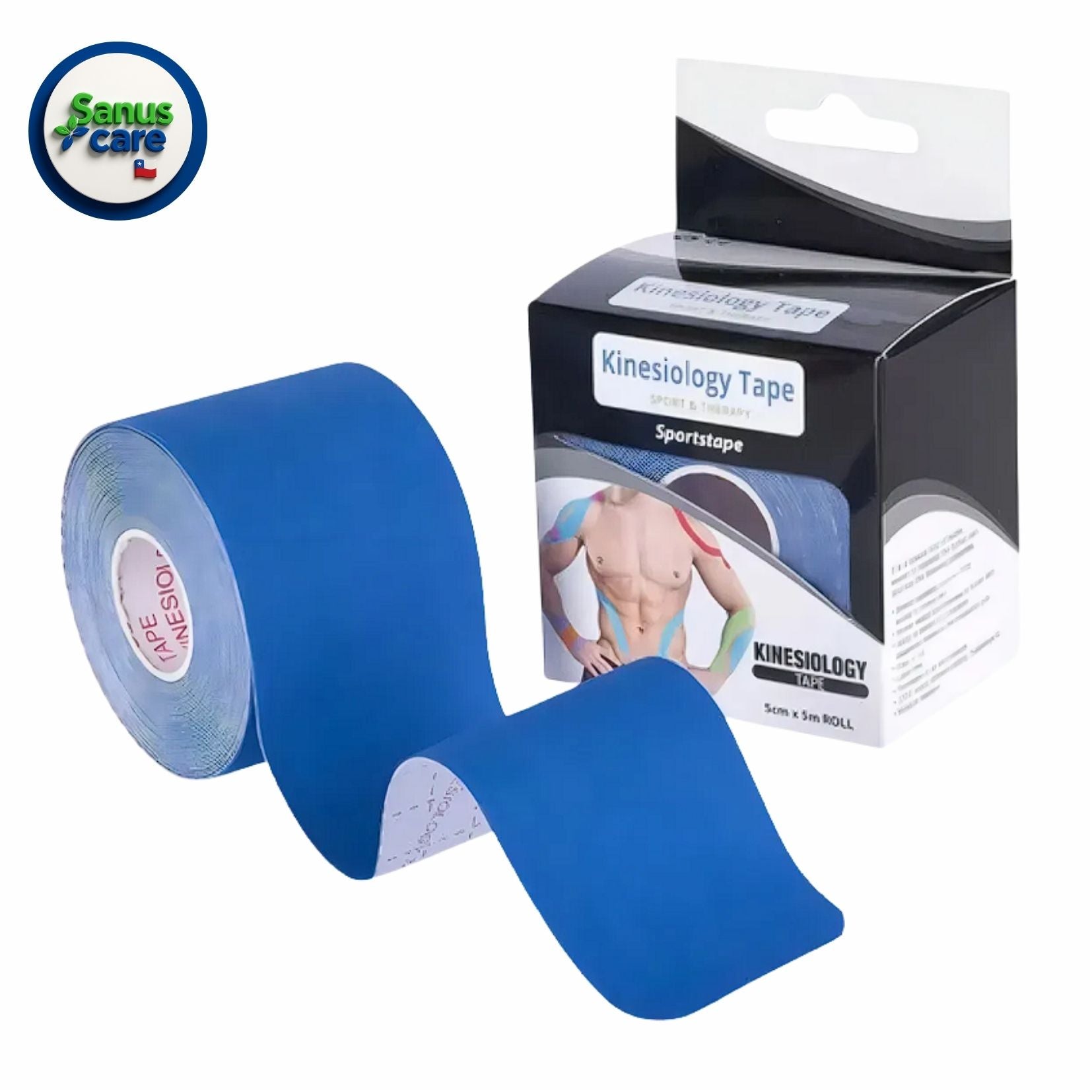 CINTA KINESIOLOGICA 5cm X 5 mts