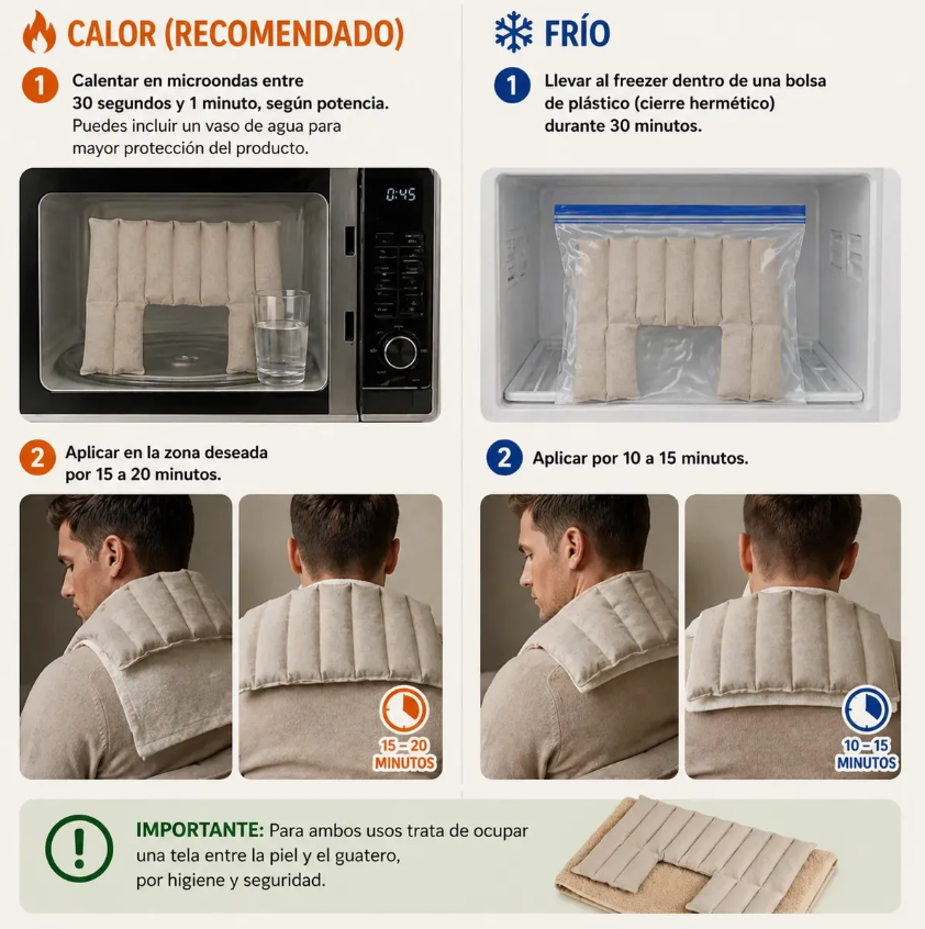 GUATERO CERVICAL DE SEMILLAS