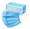 Mascarilla desechable 3 pliegues Certificadas color Celeste