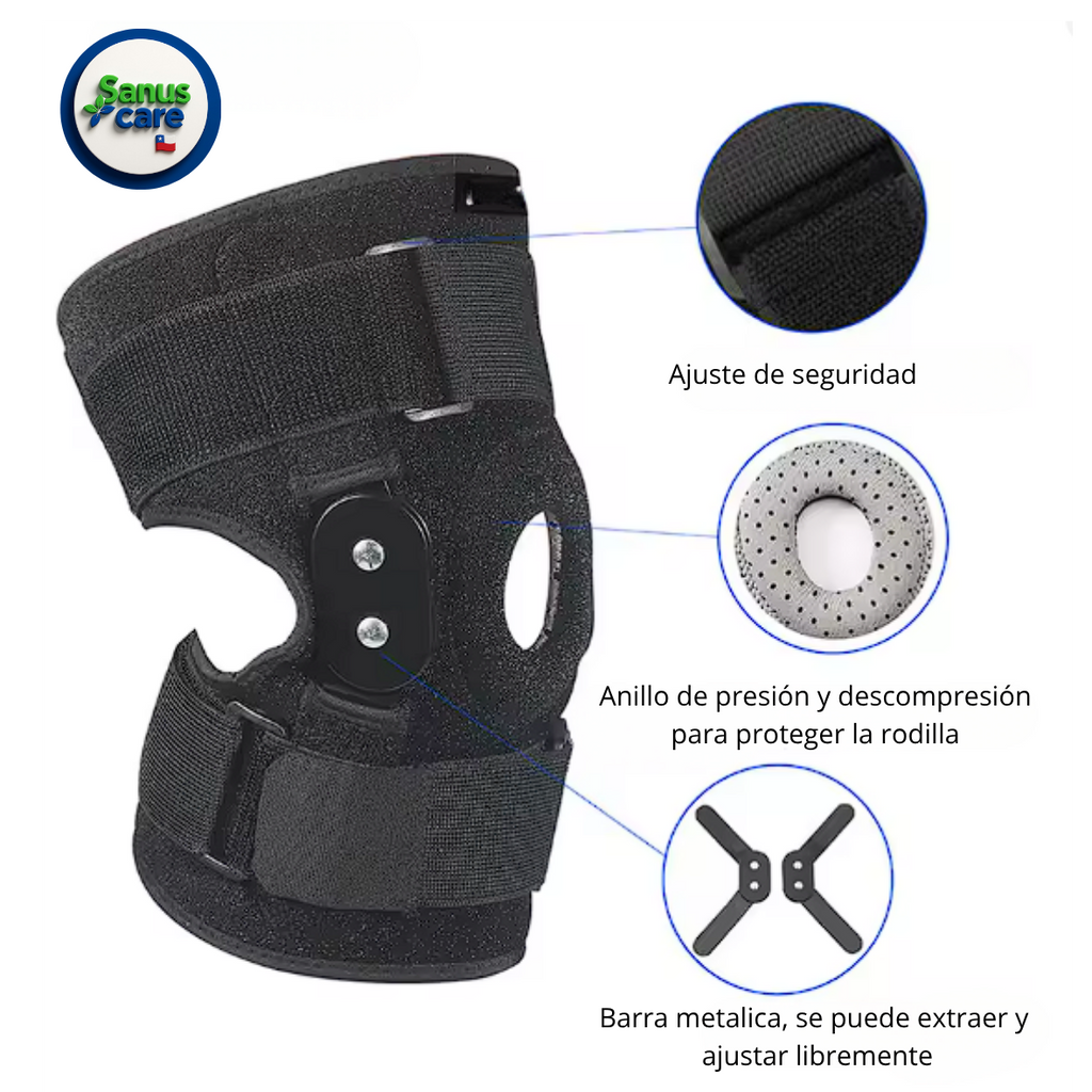 RODILLERA CON BARRAS LATERALES (Modelo abierto)