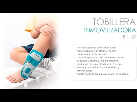 TOBILLERA INMOVILIZADORA UNIVERSAL NIÑO